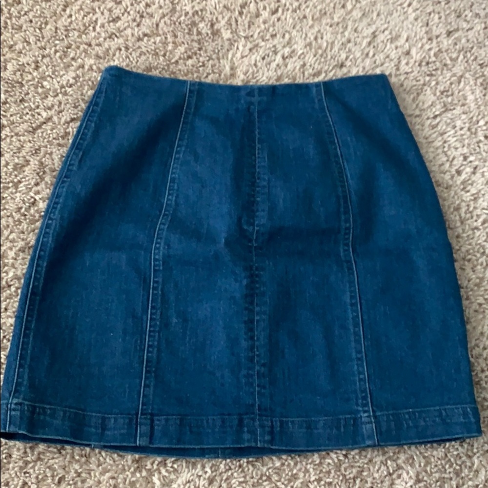 Altar’d state denim skirt